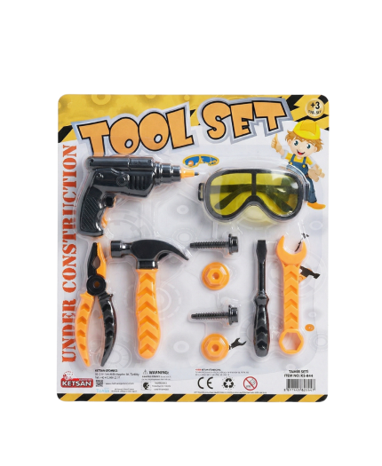 Parça Aksesuarlı Oyuncak İnşaat ve El Aletleri