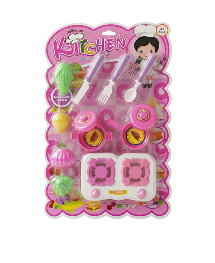 Mini Ocak ve Aksesuarlı Oyun Seti