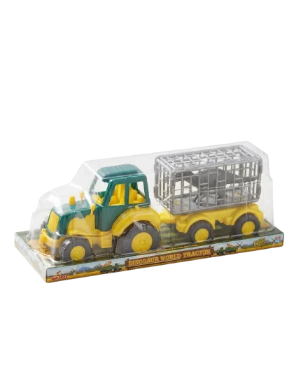 Dinazor Taşıyan Oyuncak Traktör Seti