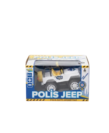 Uzaktan Kumandalı Polis Jipi