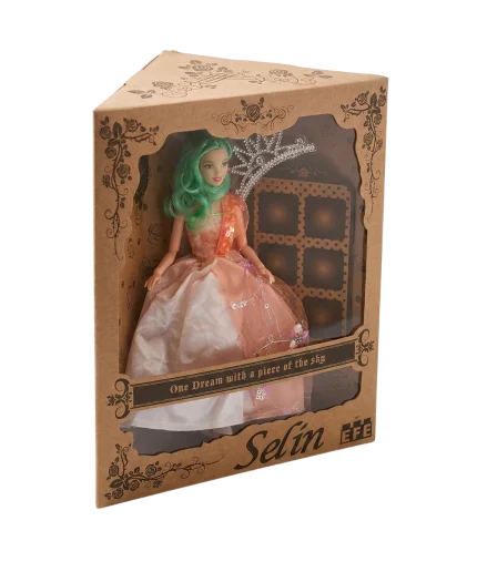 Yeşil Saçlı Masal Prensesi Bebek